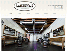 Tablet Screenshot of lanzettas.com